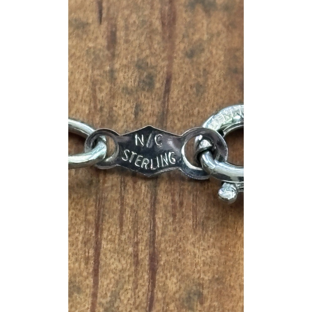 925 Sterling Silver Rope Chain 9.8 Grams 24 Inches - Picture 4 of 5